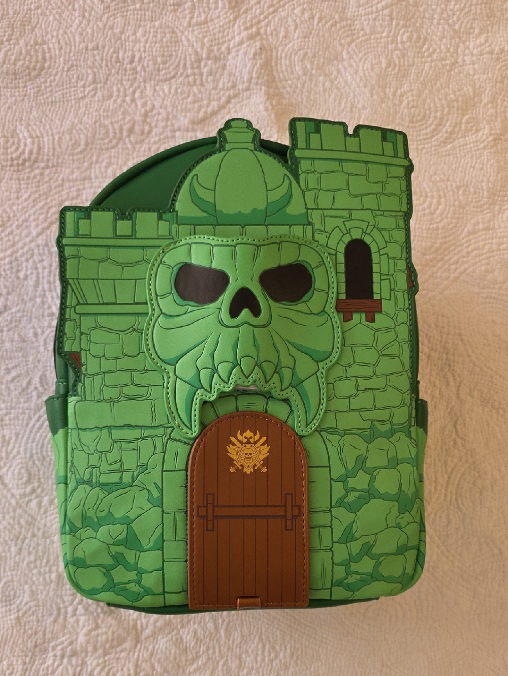 Loungefly He Man Castle Grey Skull Backpack